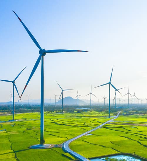 Wind power installation